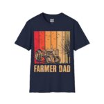 Farmers Unite: Vintage Farmer Dad T-Shirt, Country Style Tee, Gift for Dad, Agricultural Apparel, Rustic Farmwear - Image 5