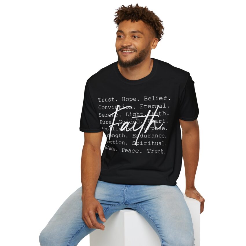 Faith-Inspired Unisex T-Shirt - Spiritual Tee for Daily Inspiration, Gift for Friends, Motivational Clothing, Casual Wear, Faith-Based [...] - Image 11