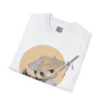 Cute Panda Warrior Unisex Softstyle T-Shirt | Fun Graphic Tee for Animal Lovers, Gifts for Birthdays and Holidays, Casual Wear - Image 2