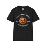 Halloween Town University T-Shirt, Unisex Halloween Tee, Fall Fashion, Pumpkin Graphic Shirt, Spooky Season Apparel, College Spirit Wear - Image 5