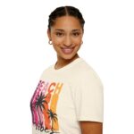 Beach Vibes Unisex Softstyle T-Shirt, Summer Shirt, Vacation Tee, Beachwear, Gift for Beach Lovers, Trendy Graphic Tee - Image 9