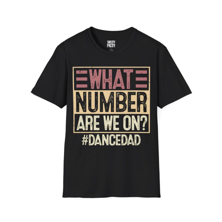 #Dancedad Unisex Softstyle T-Shirt - Fun Dance Dad Tee, Gift for Father’s Day, Dance Event Shirt, Unique Dancer Apparel, Casual Wear - Image 1