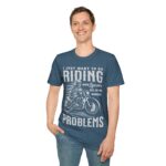 Men's Riding Humor T-Shirt, Motorcycle Lover Gift, Unisex Vintage Graphic Tee, Casual Wear, Cool Biker Apparel - Image 23