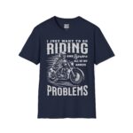 Men's Riding Humor T-Shirt, Motorcycle Lover Gift, Unisex Vintage Graphic Tee, Casual Wear, Cool Biker Apparel - Image 27