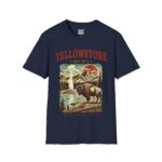 Yellowstone Vintage Graphic T-Shirt, National Park Tee, Outdoor Enthusiast Shirt, Nature Lover Gift, Adventure Wear, Unisex Casual Top - Image 8