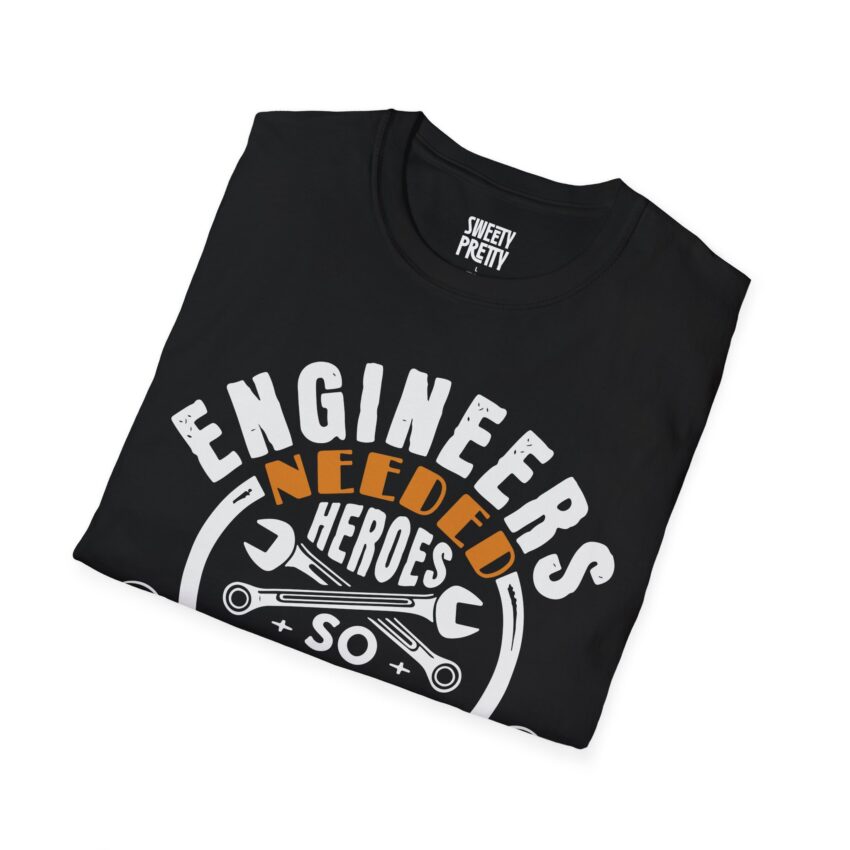Engineers Needed Hero T-Shirt, Gift for Mechanics, Engineering Crew Tee, Funny Engineer Shirt, Casual Daily Wear - Image 6