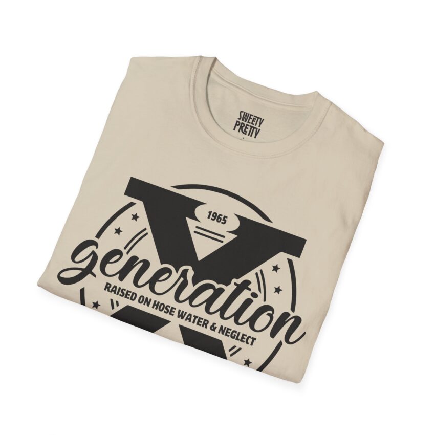Generation X Unisex Softstyle T-Shirt, Vintage Tee, Retro Fashion, Gift for Gen X, 80s 90s Nostalgia, Casual Wear - Image 7