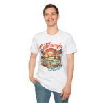 California Dreamin' Unisex Softstyle T-Shirt | Retro Beach Vibes, Perfect for Summer, Vacation, and Casual Outings, Gift for Travelers - Image 3