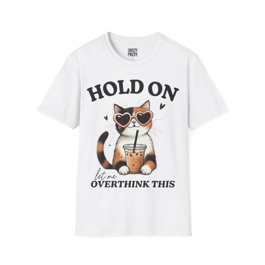 Cute Cat Quote T-Shirt, Cat Lover Gift, Funny Pet Shirt, Gift for Her, Birthday Tee, Relaxed Fit T-Shirt - Image 1