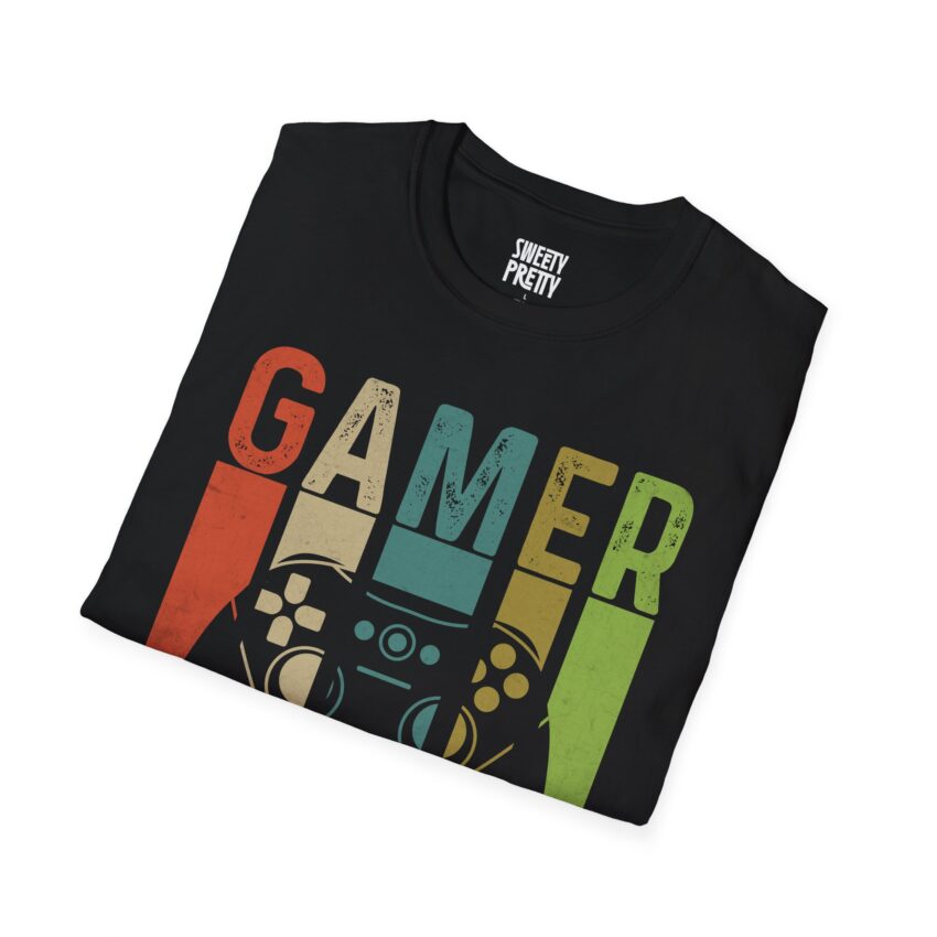 Gamer Unisex Softstyle T-Shirt, Casual Gift for Gamers, Fun Graphic Tee, Perfect Birthday Gift, Game Night Apparel, Gaming Enthusiast Shirt - Image 7