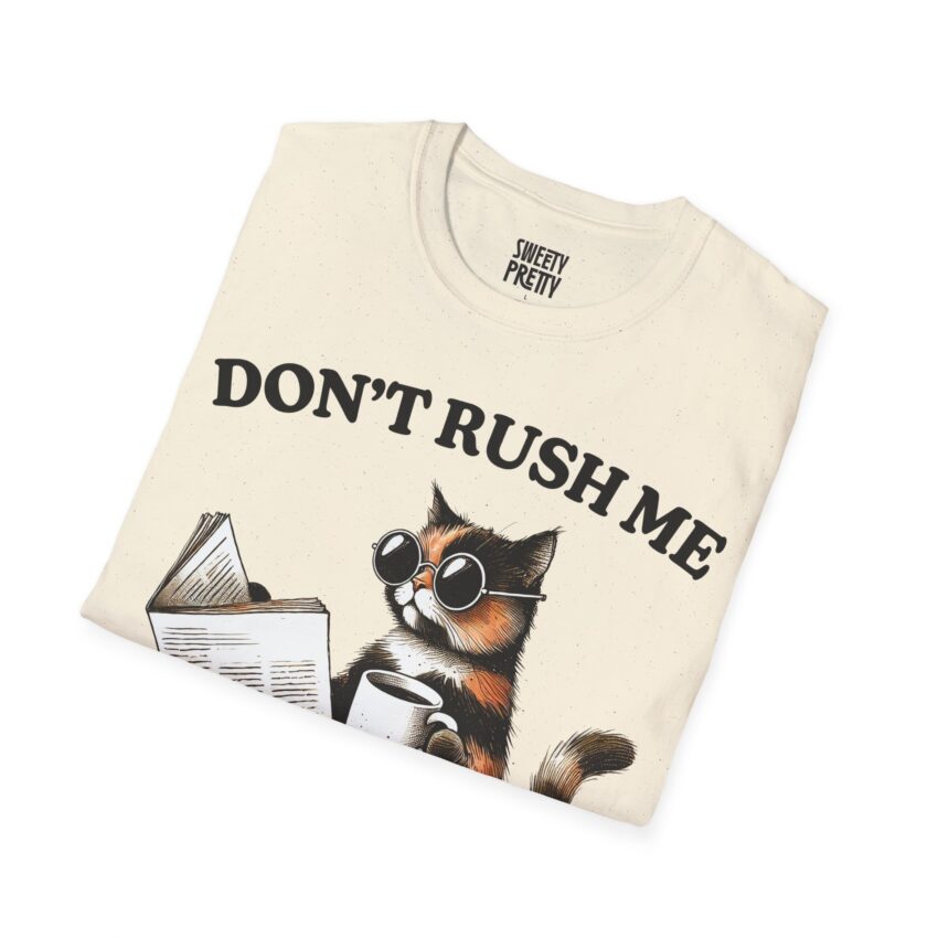 Charming Cat Quote T-Shirt - Perfect for Cat Lovers, Relaxed Days, Birthday Gifts, Casual Wear, and Animal Lovers - Image 13