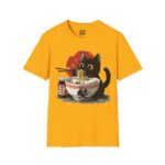 Cat Ramen Unisex T-Shirt, Cute Cat Shirt, Japanese Cat Tee, Foodie Gift, Animal Lover Apparel, Funny T-Shirt for Cat Lovers - Image 8