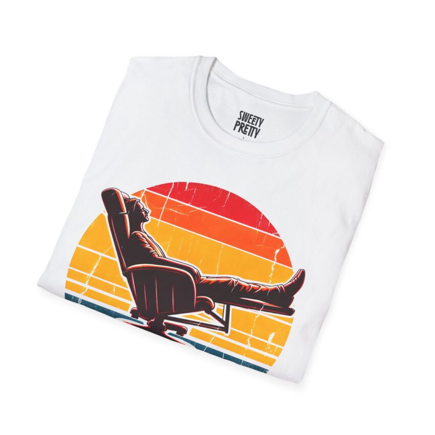 Retro Resting Eyes Unisex T-Shirt | Fun Laid-back Tee for Relaxation, Perfect Gift for Nappers, Lazy Days, Coziness, Casual Style - Image 2
