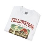 Yellowstone Vintage Graphic T-Shirt, National Park Tee, Outdoor Enthusiast Shirt, Nature Lover Gift, Adventure Wear, Unisex Casual Top - Image 2