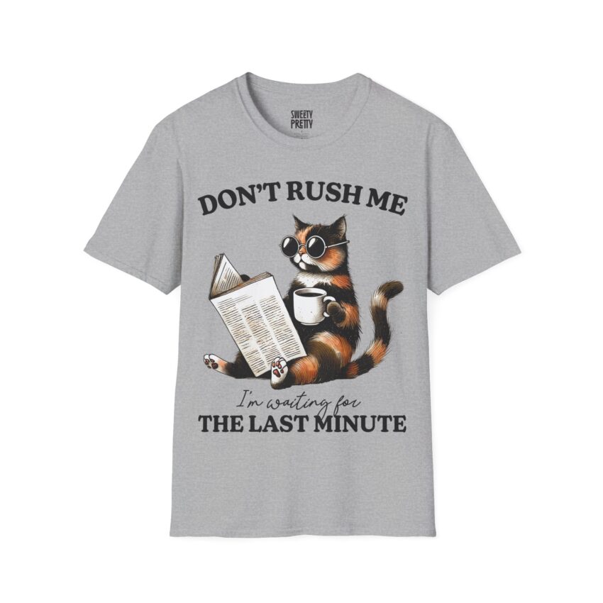 Charming Cat Quote T-Shirt - Perfect for Cat Lovers, Relaxed Days, Birthday Gifts, Casual Wear, and Animal Lovers - Image 8