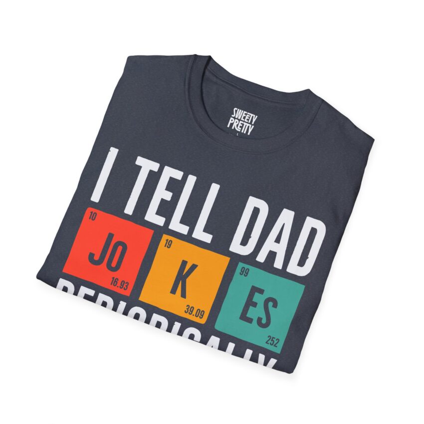 Dad Joke Softstyle T-Shirt, Funny Shirt, Gift for Dad, Unisex Humor Tee, Birthday Present, Science Themed Clothing - Image 13