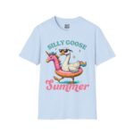 Silly Goose Summer T-Shirt for Fun Lovers, Humorous Unisex Tee, Summer Vacation Apparel, Perfect Gift for Friends, Casual Wear, Beach Party - Image 7