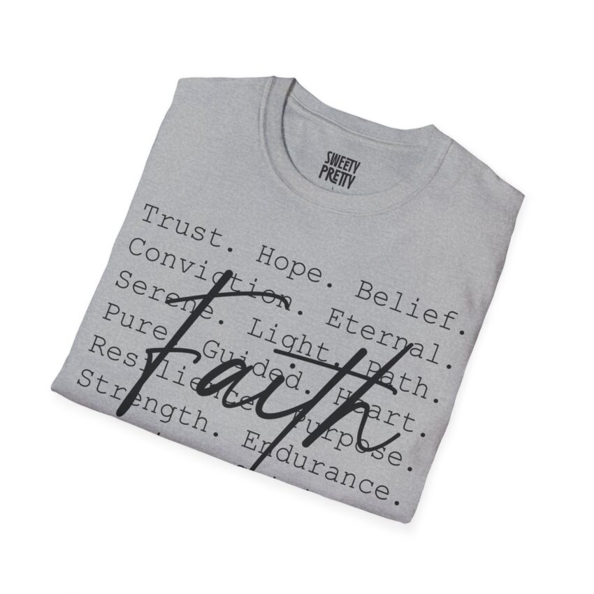 Faith-Inspired Unisex T-Shirt - Spiritual Tee for Daily Inspiration, Gift for Friends, Motivational Clothing, Casual Wear, Faith-Based [...] - Image 13