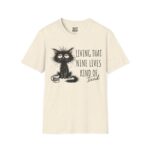 Whimsical Cat Lover T-Shirt | Funny Cat Shirt, Gift for Cat Owners, Cute Pet Apparel, Birthday Present, Cozy Wear - Image 5