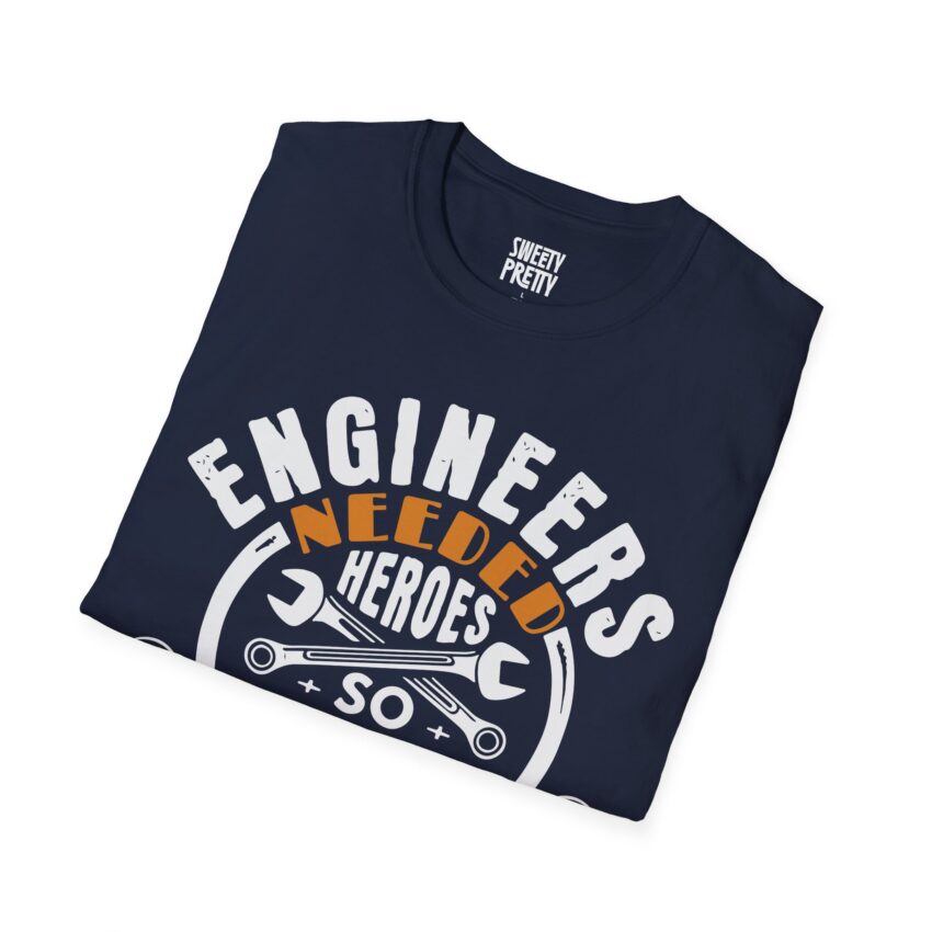 Engineers Needed Hero T-Shirt, Gift for Mechanics, Engineering Crew Tee, Funny Engineer Shirt, Casual Daily Wear - Image 18