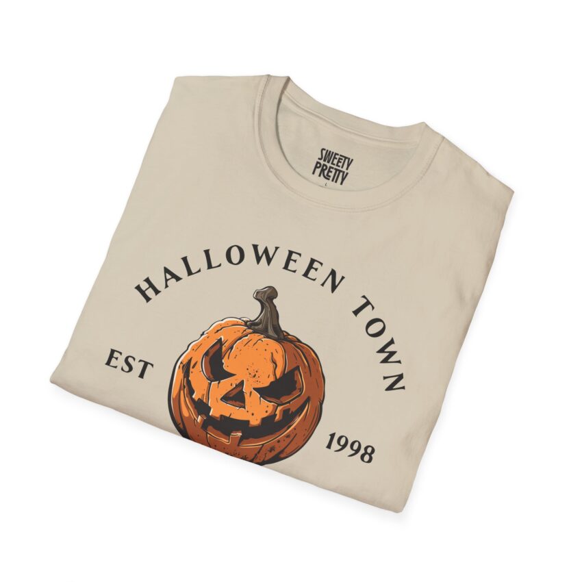 Halloween Town University T-Shirt, Unisex Halloween Tee, Fall Fashion, Pumpkin Graphic Shirt, Spooky Season Apparel, College Spirit Wear - Image 12