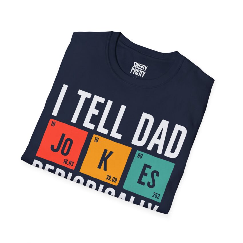 Dad Joke Softstyle T-Shirt, Funny Shirt, Gift for Dad, Unisex Humor Tee, Birthday Present, Science Themed Clothing - Image 11