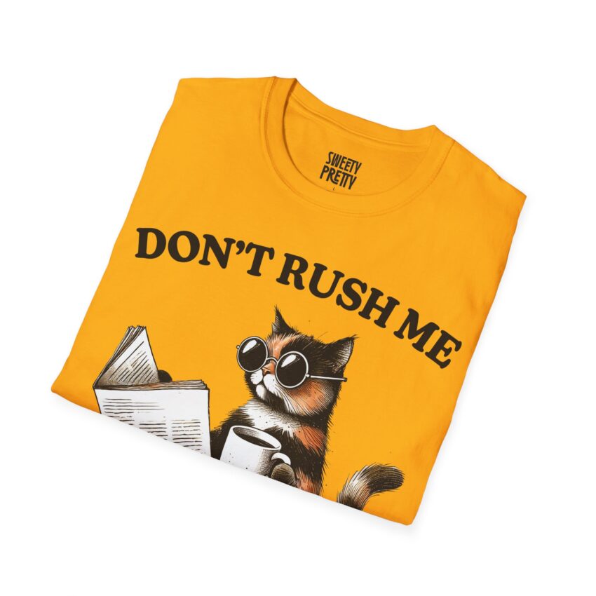 Charming Cat Quote T-Shirt - Perfect for Cat Lovers, Relaxed Days, Birthday Gifts, Casual Wear, and Animal Lovers - Image 11