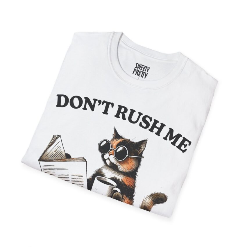 Charming Cat Quote T-Shirt - Perfect for Cat Lovers, Relaxed Days, Birthday Gifts, Casual Wear, and Animal Lovers - Image 2