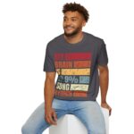 My Brain is 99.9% Song Lyrics Unisex T-Shirt, Music Lover Gift, Funny Tee, Casual Wear, Birthday Present, Music Themed Apparel - Image 12