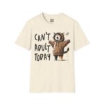 Funny Cat Graphic Tee, Can't Adult Today T-Shirt, Humorous Gift, Unisex Casual Wear, Pet Lover Apparel, Birthday Gift - Image 6