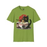 Cat Ramen Unisex T-Shirt, Cute Cat Shirt, Japanese Cat Tee, Foodie Gift, Animal Lover Apparel, Funny T-Shirt for Cat Lovers - Image 12