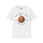 Halloween Town University T-Shirt, Unisex Halloween Tee, Fall Fashion, Pumpkin Graphic Shirt, Spooky Season Apparel, College Spirit Wear