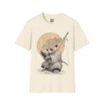 Cute Panda Warrior Unisex Softstyle T-Shirt | Fun Graphic Tee for Animal Lovers, Gifts for Birthdays and Holidays, Casual Wear - Image 4