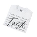 Faith-Inspired Unisex T-Shirt - Spiritual Tee for Daily Inspiration, Gift for Friends, Motivational Clothing, Casual Wear, Faith-Based [...] - Image 2