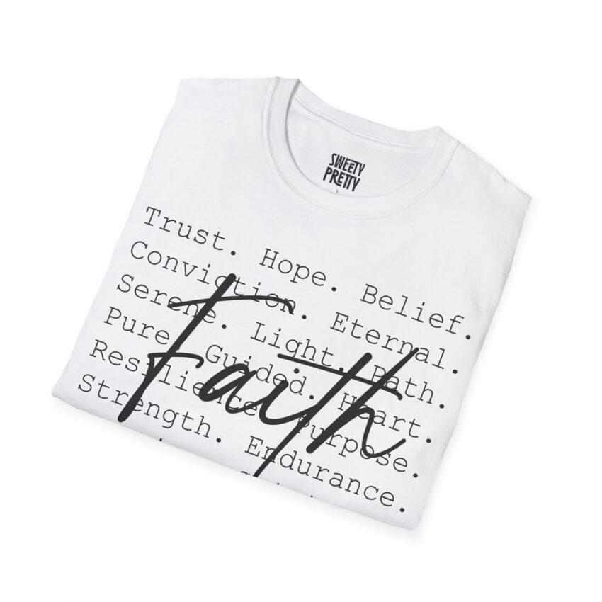 Faith-Inspired Unisex T-Shirt - Spiritual Tee for Daily Inspiration, Gift for Friends, Motivational Clothing, Casual Wear, Faith-Based [...] - Image 2