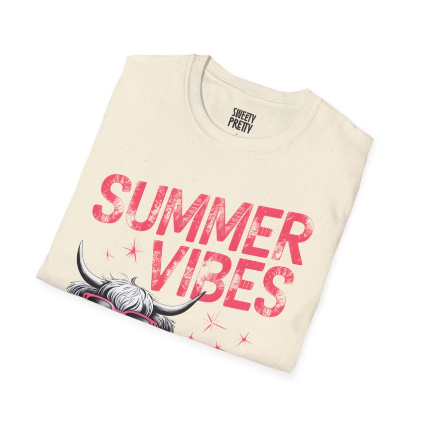 Summer Vibes Unisex T-Shirt, Casual Tee, Beach Wear, Gift for Her, Vacation Apparel, Fun Summer Clothing - Image 6