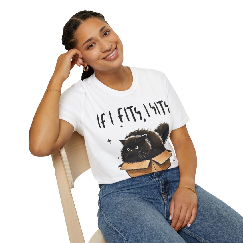 Funny Cat T-Shirt, Cute Pet Lover Shirt, Gift for Cat Owners, Unisex Humor Tee, Fun Graphic Tee - Image 3