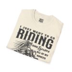 Men's Riding Humor T-Shirt, Motorcycle Lover Gift, Unisex Vintage Graphic Tee, Casual Wear, Cool Biker Apparel - Image 16