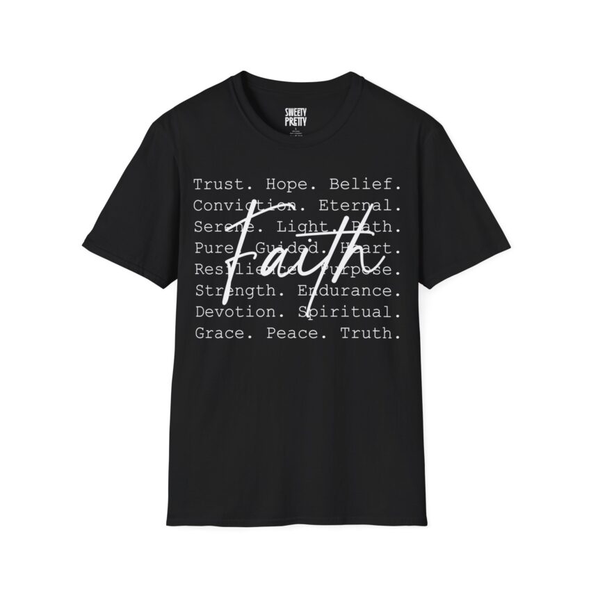 Faith-Inspired Unisex T-Shirt - Spiritual Tee for Daily Inspiration, Gift for Friends, Motivational Clothing, Casual Wear, Faith-Based [...] - Image 9