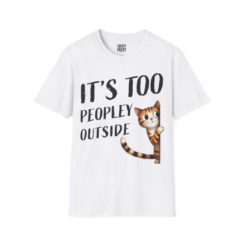 Funny Cat Quote T-Shirt | Unisex Softstyle Tee for Cat Lovers | Perfect Gift for Pet Owners, Casual Wear, Birthday, Animal Enthusiasts - Image 1