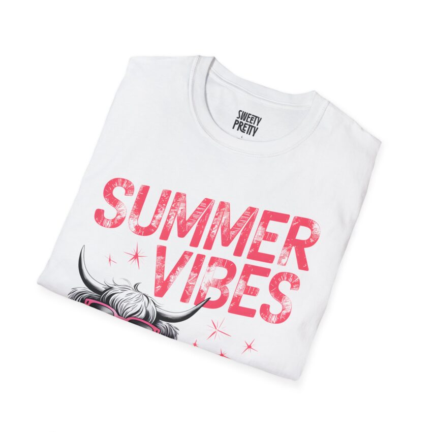Summer Vibes Unisex T-Shirt, Casual Tee, Beach Wear, Gift for Her, Vacation Apparel, Fun Summer Clothing - Image 2
