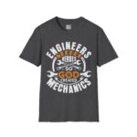 Engineers Needed Hero T-Shirt, Gift for Mechanics, Engineering Crew Tee, Funny Engineer Shirt, Casual Daily Wear - Image 8