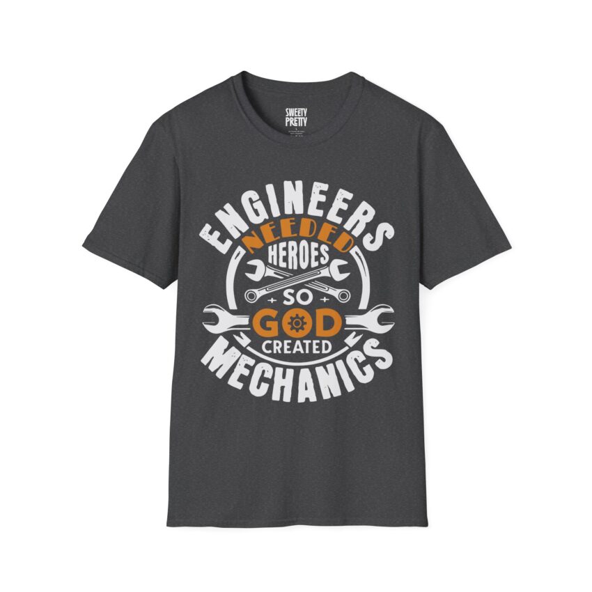 Engineers Needed Hero T-Shirt, Gift for Mechanics, Engineering Crew Tee, Funny Engineer Shirt, Casual Daily Wear - Image 8