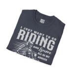Men's Riding Humor T-Shirt, Motorcycle Lover Gift, Unisex Vintage Graphic Tee, Casual Wear, Cool Biker Apparel - Image 31