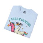 Silly Goose Summer T-Shirt for Fun Lovers, Humorous Unisex Tee, Summer Vacation Apparel, Perfect Gift for Friends, Casual Wear, Beach Party - Image 8
