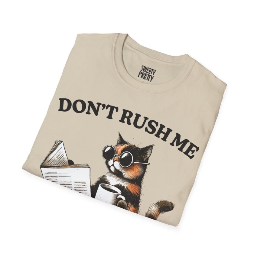Charming Cat Quote T-Shirt - Perfect for Cat Lovers, Relaxed Days, Birthday Gifts, Casual Wear, and Animal Lovers - Image 7