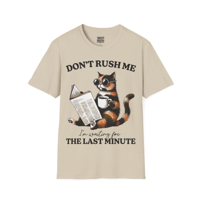 Charming Cat Quote T-Shirt - Perfect for Cat Lovers, Relaxed Days, Birthday Gifts, Casual Wear, and Animal Lovers - Image 6