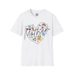 Heartfelt Mother T-Shirt, Gift for Mom, Mother's Day Apparel, Casual Tee, Cute Mom Shirt, Family Love T-Shirt