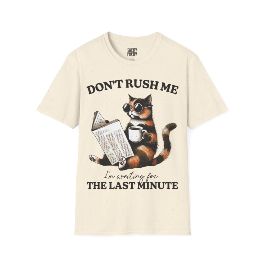Charming Cat Quote T-Shirt - Perfect for Cat Lovers, Relaxed Days, Birthday Gifts, Casual Wear, and Animal Lovers - Image 12