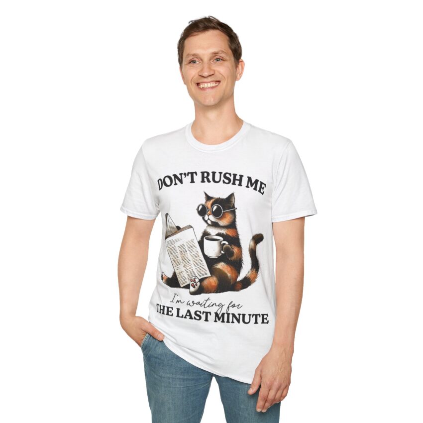 Charming Cat Quote T-Shirt - Perfect for Cat Lovers, Relaxed Days, Birthday Gifts, Casual Wear, and Animal Lovers - Image 4